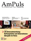 Die Dezember-Ausgabe unserer AmPuls mit folgenden Themen: Die Dezember-Ausgabe unserer AmPuls mit folgenden Themen:
