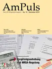 Die Dezember-Ausgabe unserer AmPuls mit folgenden Themen: Die Dezember-Ausgabe unserer AmPuls mit folgenden Themen: