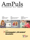 Die Oktober-Ausgabe unserer AmPuls mit folgenden Themen: Die Oktober-Ausgabe unserer AmPuls mit folgenden Themen: