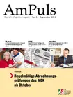 Die September-Ausgabe unserer AmPuls mit folgenden Themen: Die September-Ausgabe unserer AmPuls mit folgenden Themen: