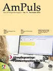 Die November-Ausgabe unserer AmPuls mit folgenden Themen: Die November-Ausgabe unserer AmPuls mit folgenden Themen: