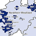 In NRW beteiligen sich zahlreiche Kommunen an der 115.