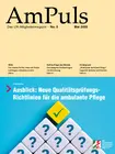 Die Mai-Ausgabe unserer AmPuls mit folgenden Themen: Die Mai-Ausgabe unserer AmPuls mit folgenden Themen: