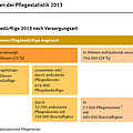 Pflegebedürftige nach Versorgungsart 2013 (Grafik: Destatis)
